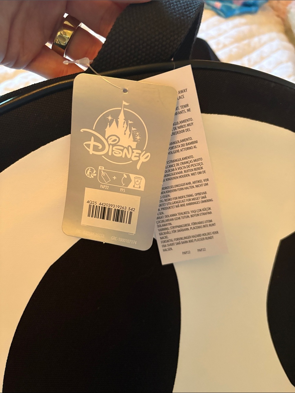 Disney - Jack Skellington Large FaceTote Bag - The Nightmare Before Christmas - Picture 7 of 7
